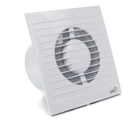 Ventilator de extractie E 100 S -cu plasa antitantari pentru baie si bucatarii. D100 [1]