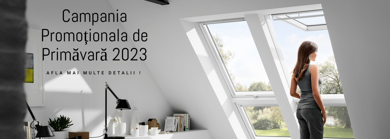 Cumpără  ferestre de mansardă VELUX  cu rame de etanșare până la data de 31 mai și primești înapoi până la 250 lei/Buc ! - Click AICI !