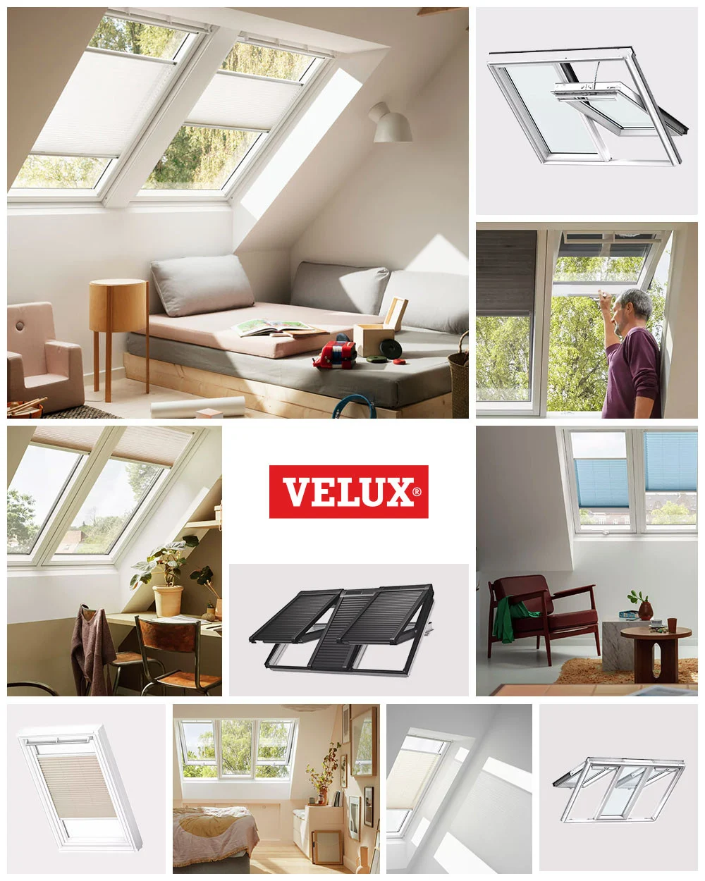 Accesorii pentru ferestre de mansarda VELUX