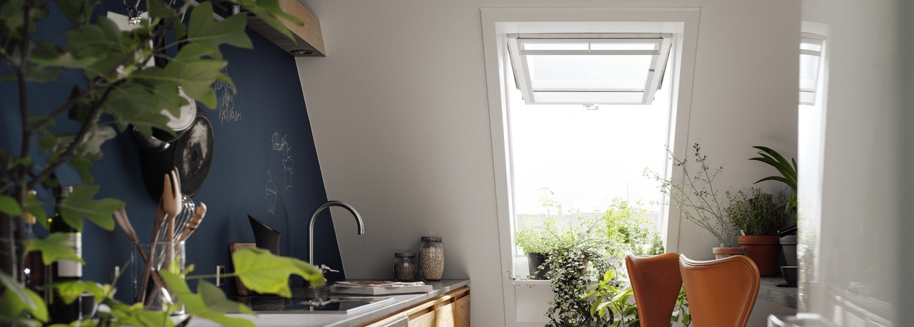 Fereastra VELUX la bucatarie