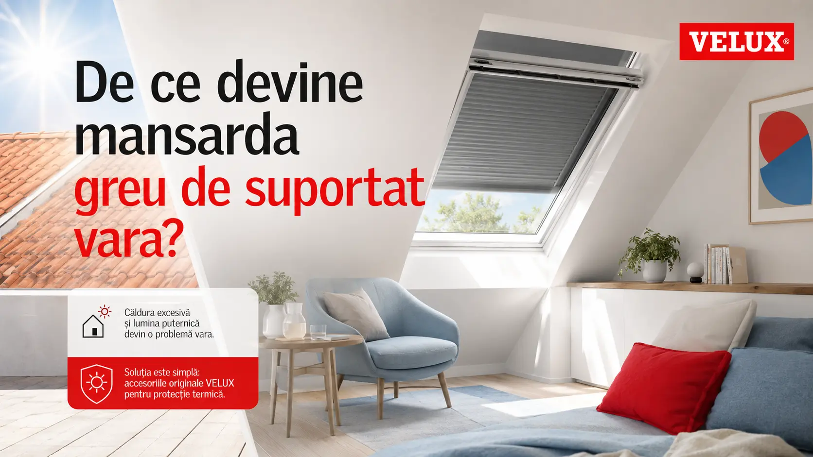 De ce este asa cald in mansarda vara