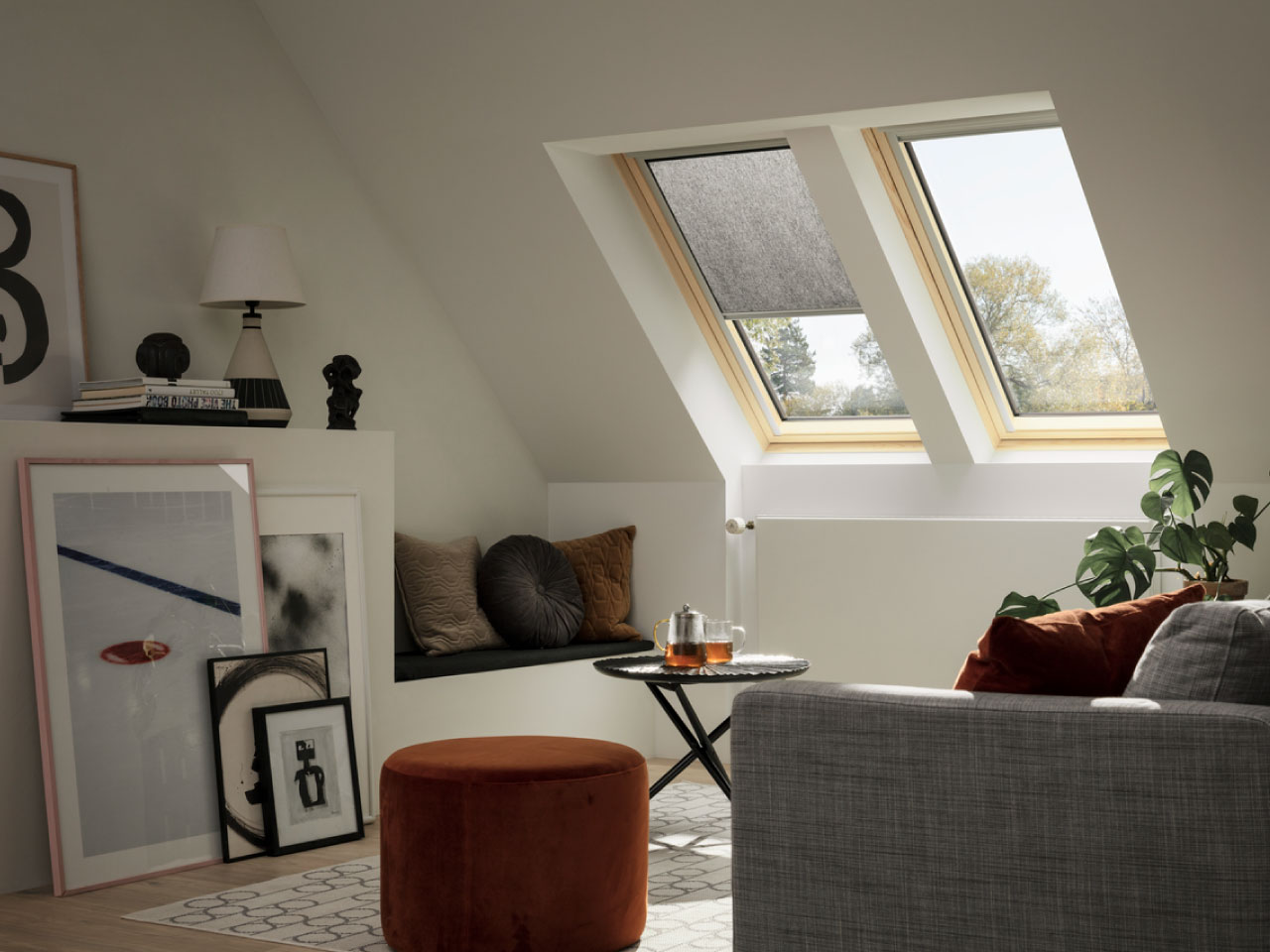 Ferestre VELUX GLL cu trei foi de sticla