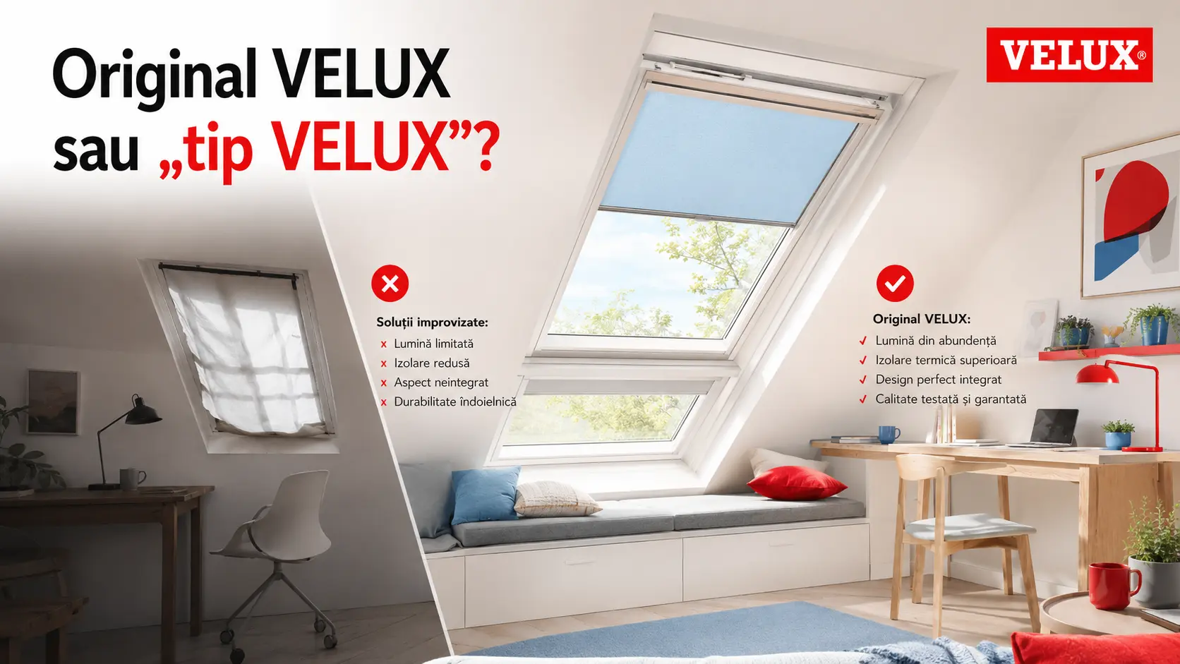 Ferestre si accesorii VELUX originale
