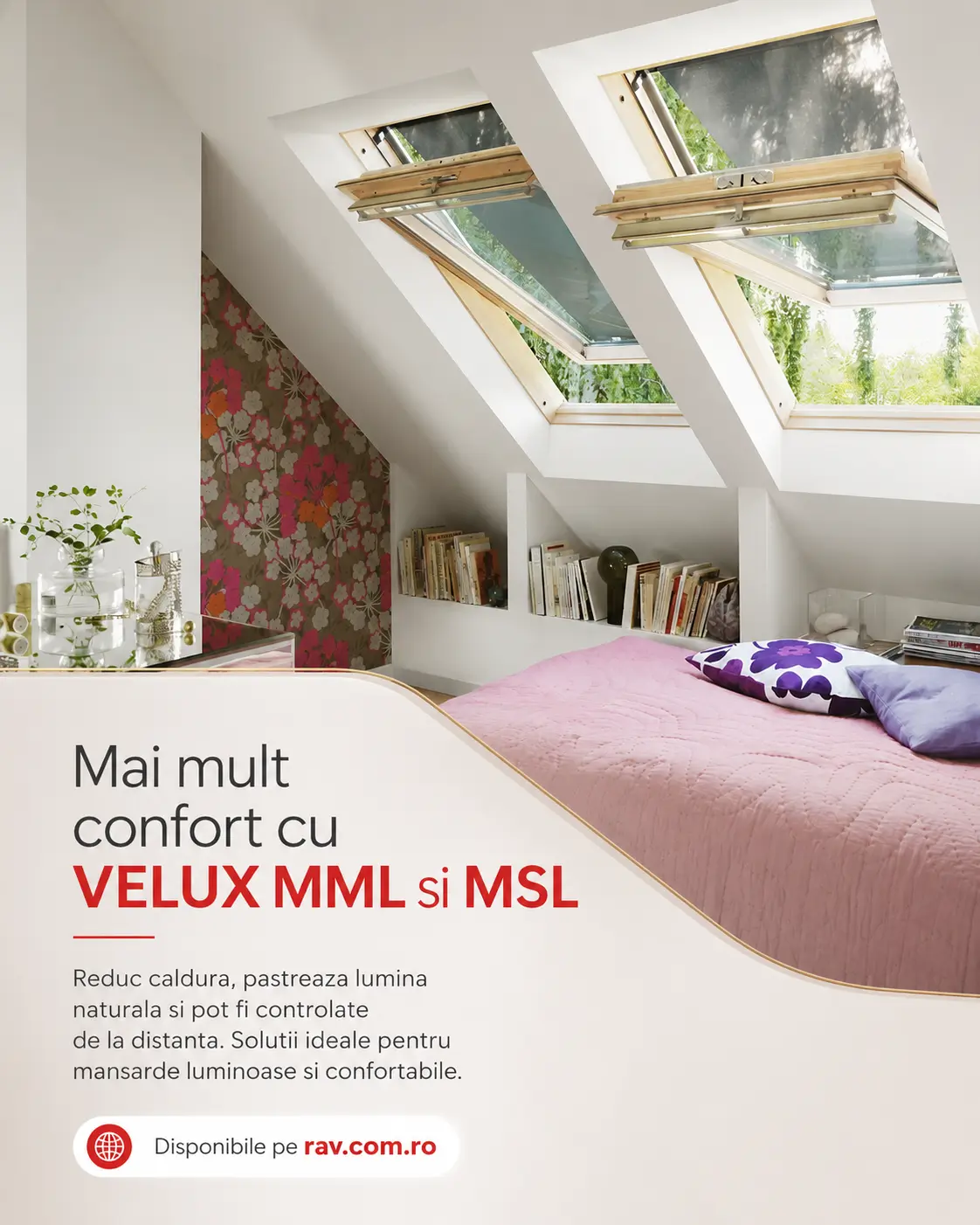 Mai mult confort cu rulourile MML si MSL