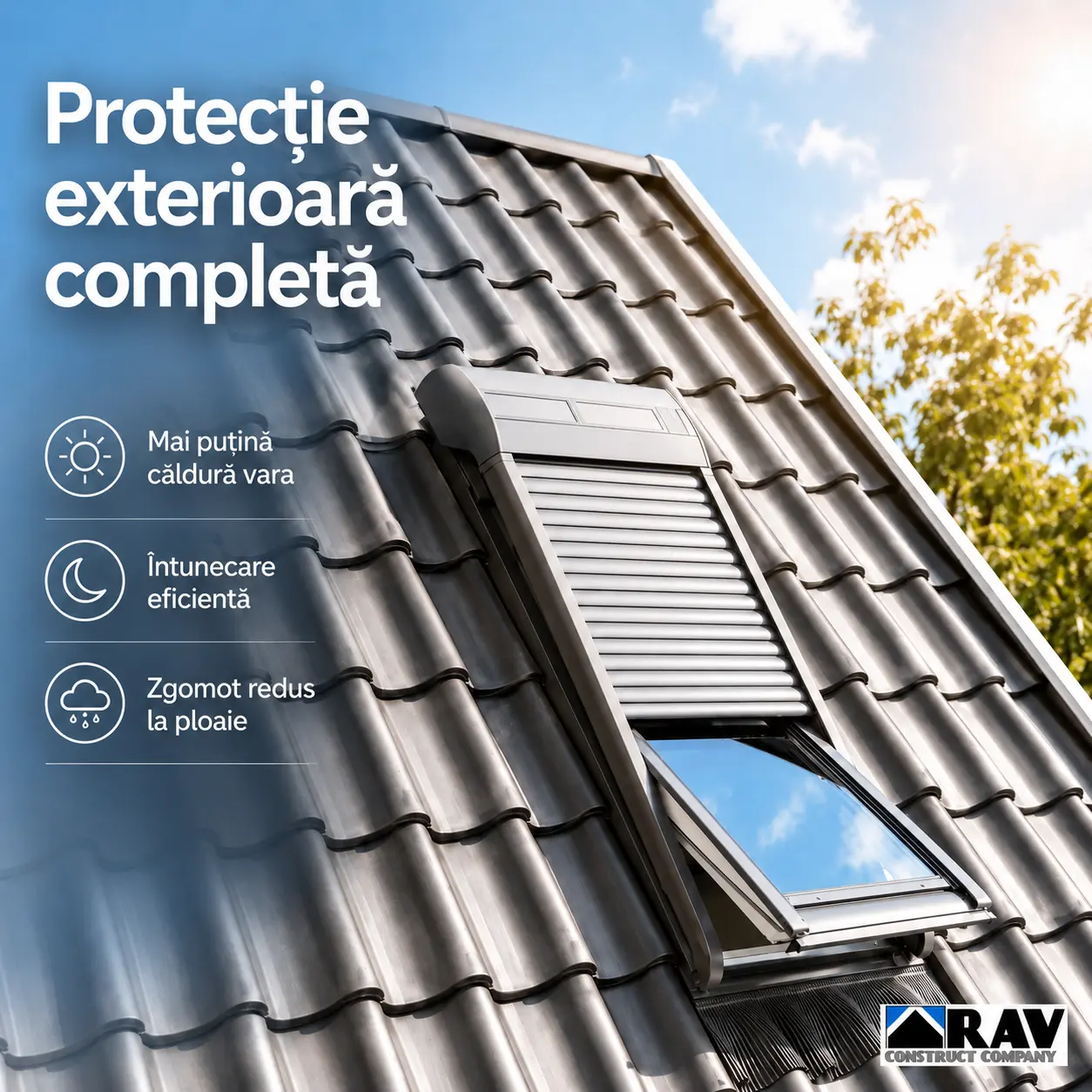 Roleta solara VELUX SSL