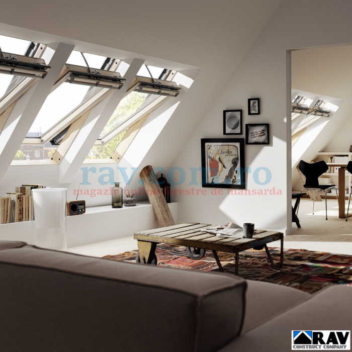Fereastra de mansarda VELUX electrica model GGL 306621 [2]