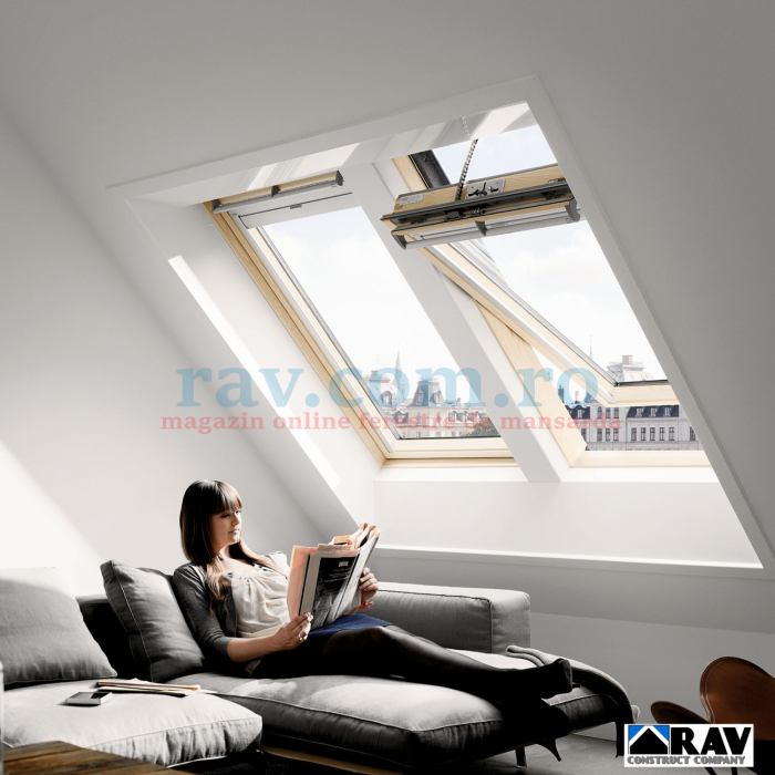 Fereastra de mansarda VELUX electrica model GGL 306621 [3]