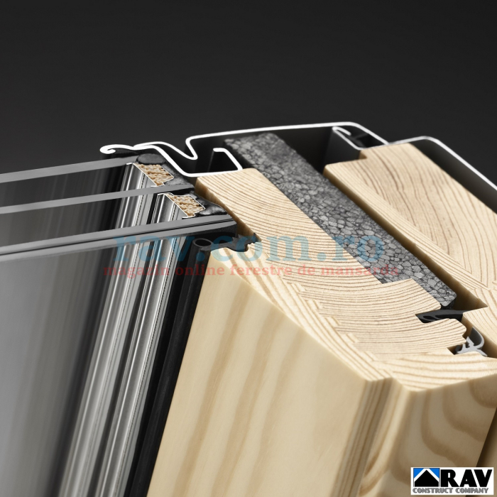 Fereastra de mansarda VELUX GGL 3068 [6]