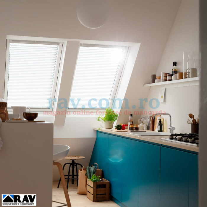 Fereastra de mansarda pentru baie - VELUX GLU 0061 [4]