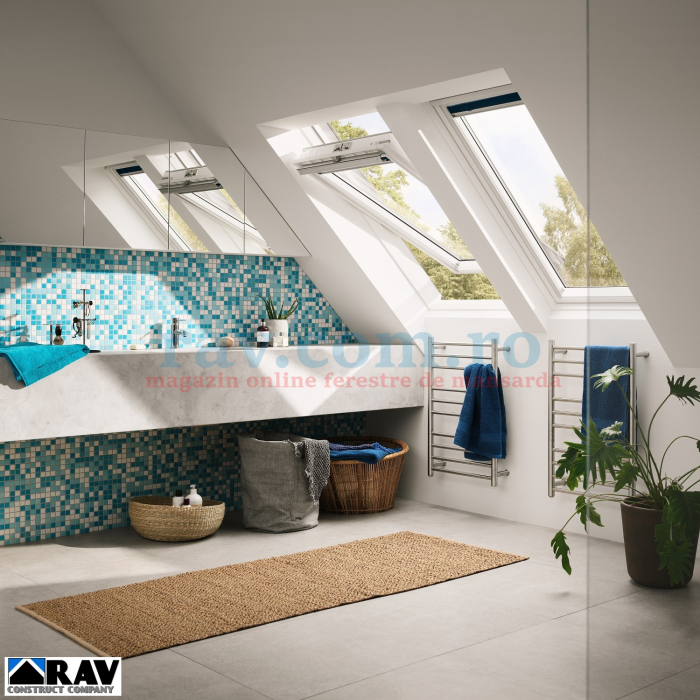 Fereastra de mansarda pentru baie - VELUX GLU 0061 [3]