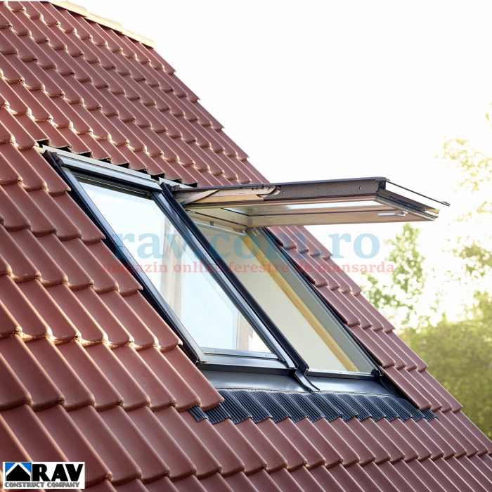 Fereastra VELUX GPL 3068 cu dubla deschidere [5]