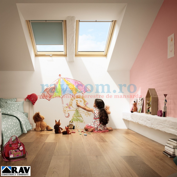 Fereastra VELUX GPL 3068 cu dubla deschidere [3]