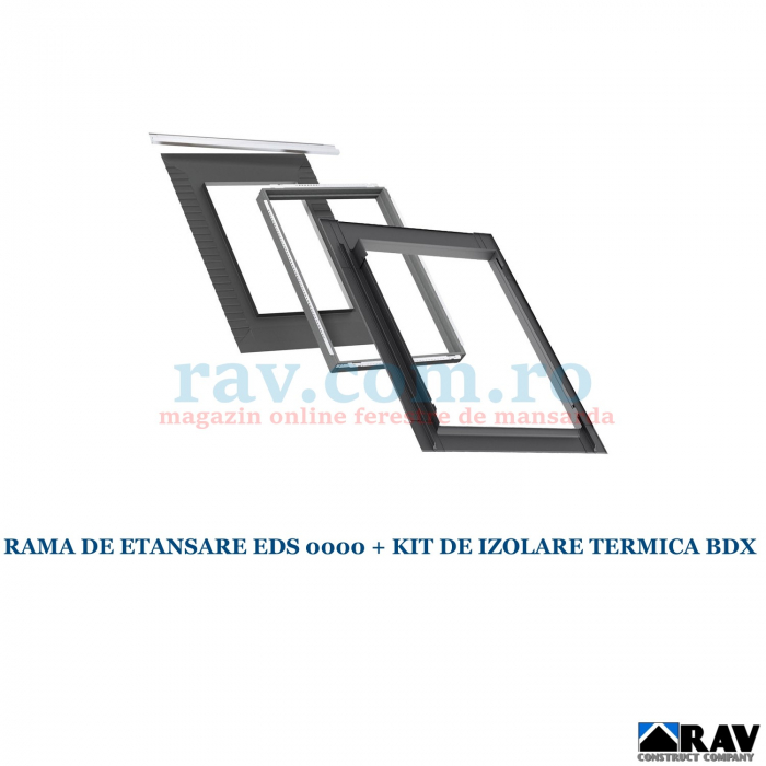 Rama de etansare VELUX EDS 2000 - Pentru invelitori plate [6]
