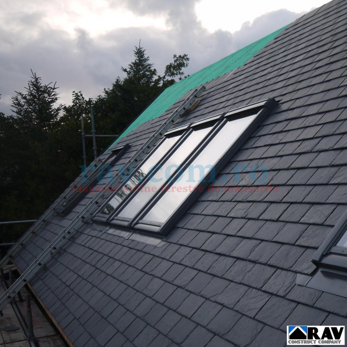 Rama de etansare pentru trei ferestre VELUX alaturate [2]