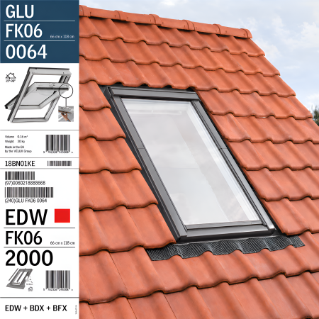 Pachete VELUX Energy dimensiunea 66X118 - Fereastra VELUX 66x118 pentru case eficiente energetic
