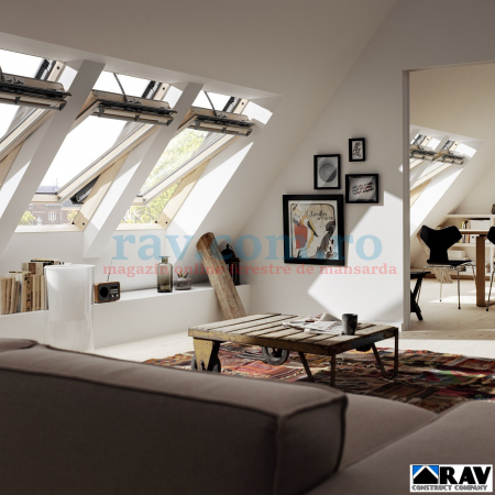 Fereastra de mansarda VELUX electrica model GGL 306621 [1]