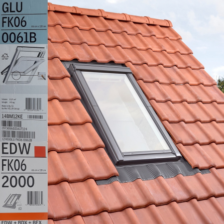 Pachete VELUX Energy - Fereastra VELUX GLU 66X118 0061B + Rama EDW 2000 - Rav Construct Company