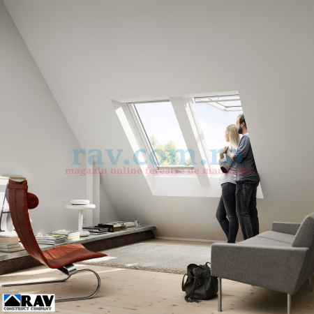 Fereastra de mansarda cu dubla deschidere VELUX GPU 0068 [4]