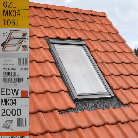 Pachete VELUX Energy dimensiunea 78X98 - Fereastra VELUX GZL 78X98 1051 + Rama EDW 2000