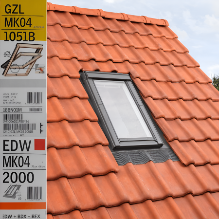 Pachete VELUX Energy dimensiunea 78X98 - Fereastra VELUX GZL 78X98 1051B + Rama EDW 2000