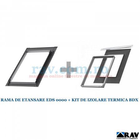 Rama de etansare VELUX EDS 2000 - Pentru invelitori plate [1]