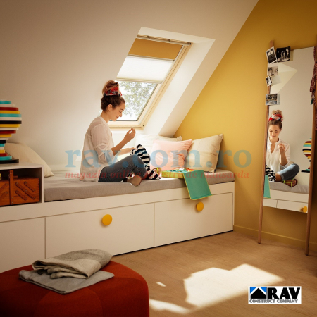 Rulouri VELUX impotriva luminii - Ruloul Duo VELUX DFD