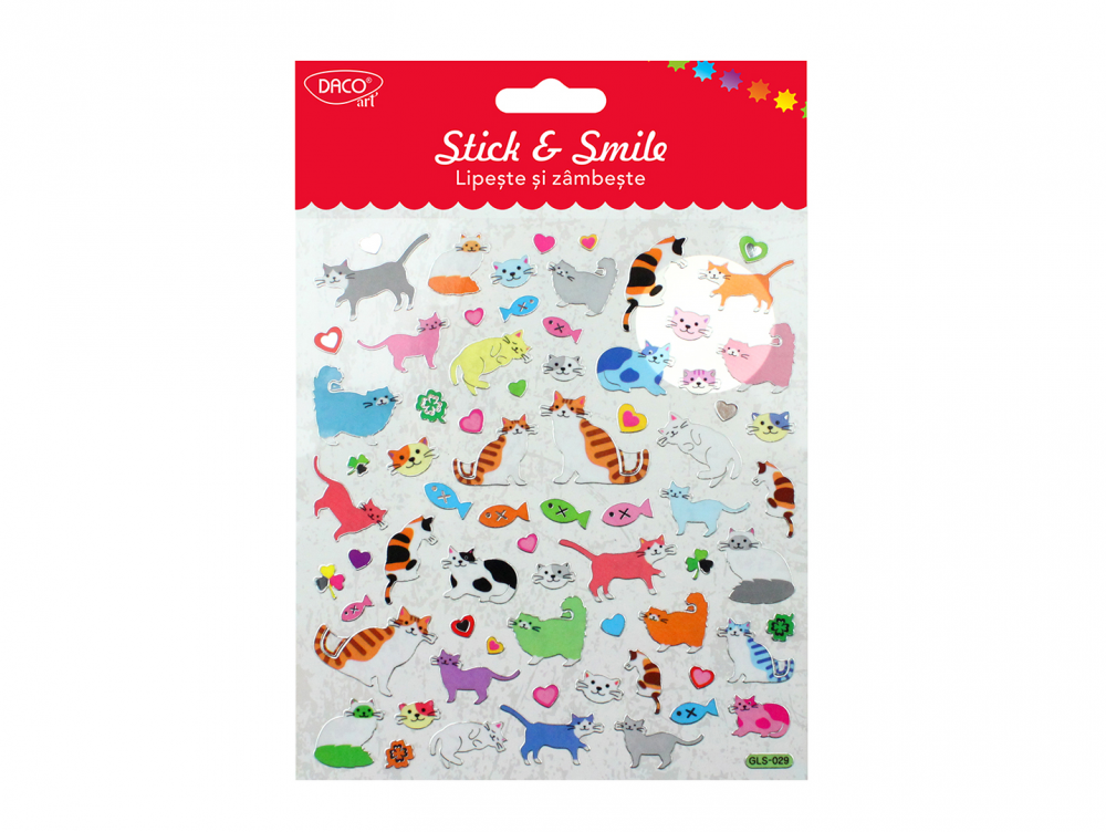Abtibild - AB042 Pisici Stick&Smile DACO [1]