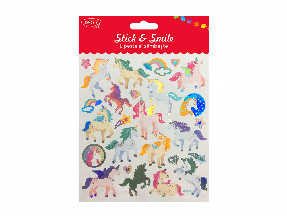 Abtibild - AB059 Unicorni Stick&Smile DACO [1]