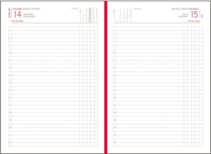 Agenda A5 Zilnica Albastra 2026 Basic Ego [2]