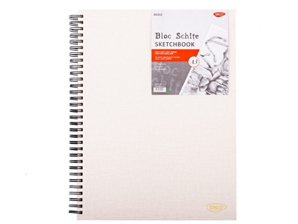 Bloc Schițe BD312 A3 120Gr/mp 80 File DACO [1]