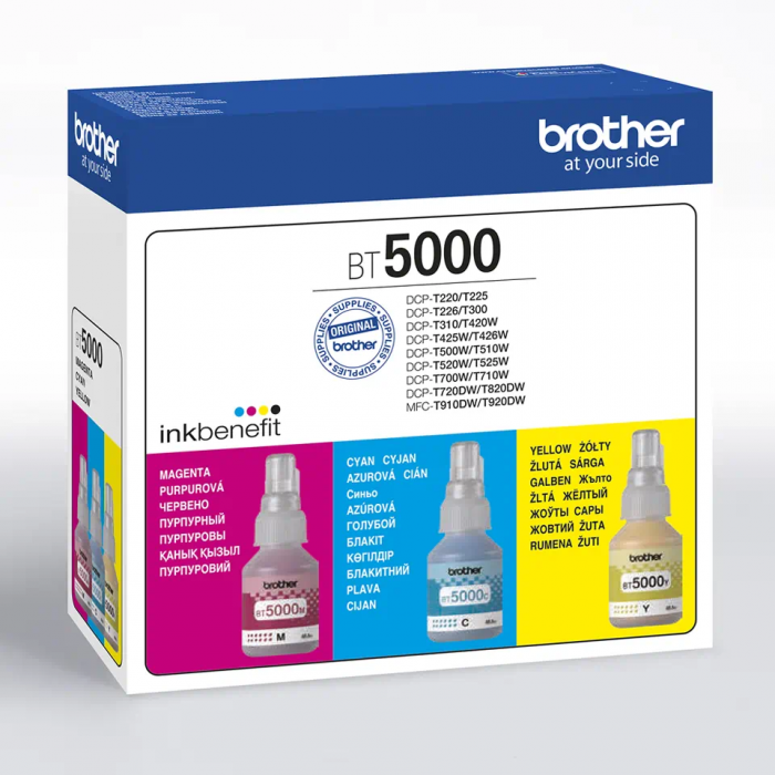 Brother BT5000CLVAL, Sticle de cerneală color originală [3]