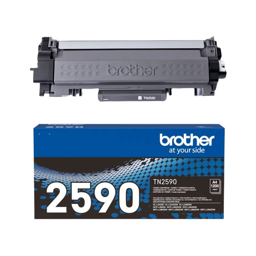 Brother TN-2590, Cartuș Original Toner Negru [3]