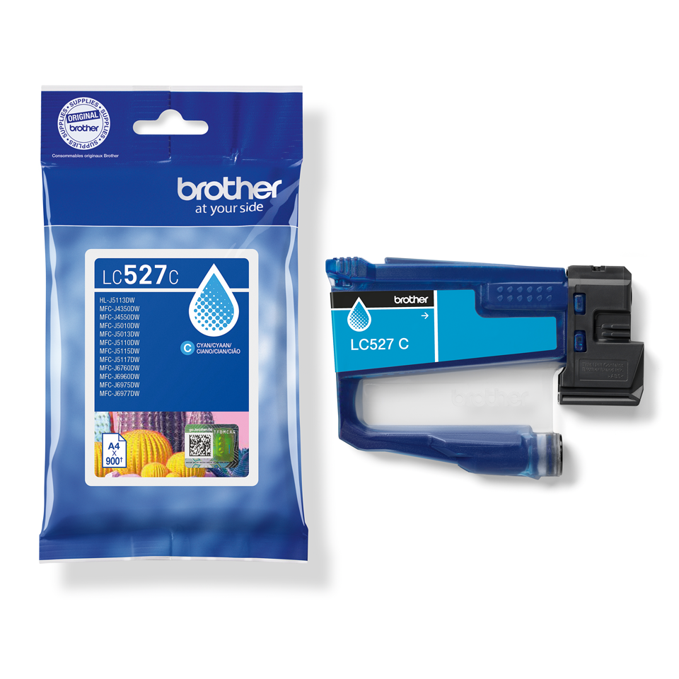 Brother LC527C, Cartus Original Cerneala Cyan [3]