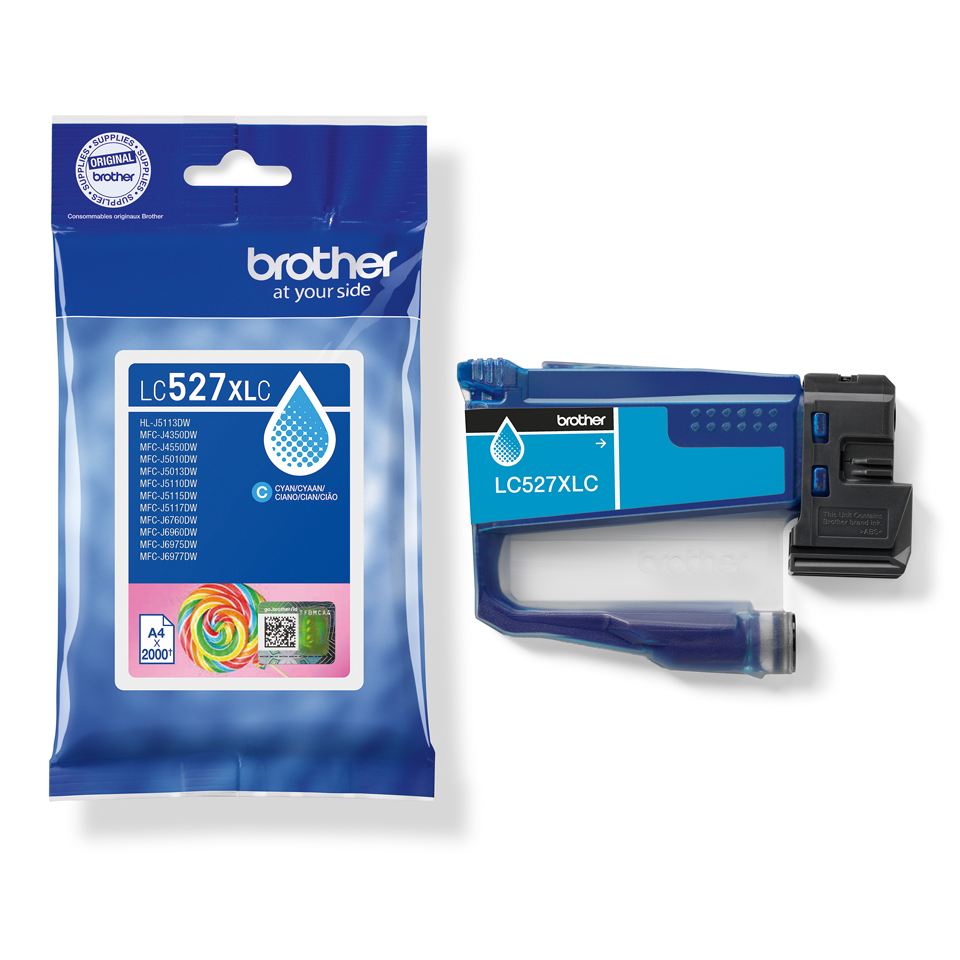 Brother LC527XLC, Cartus Original Cerneala Cyan [3]