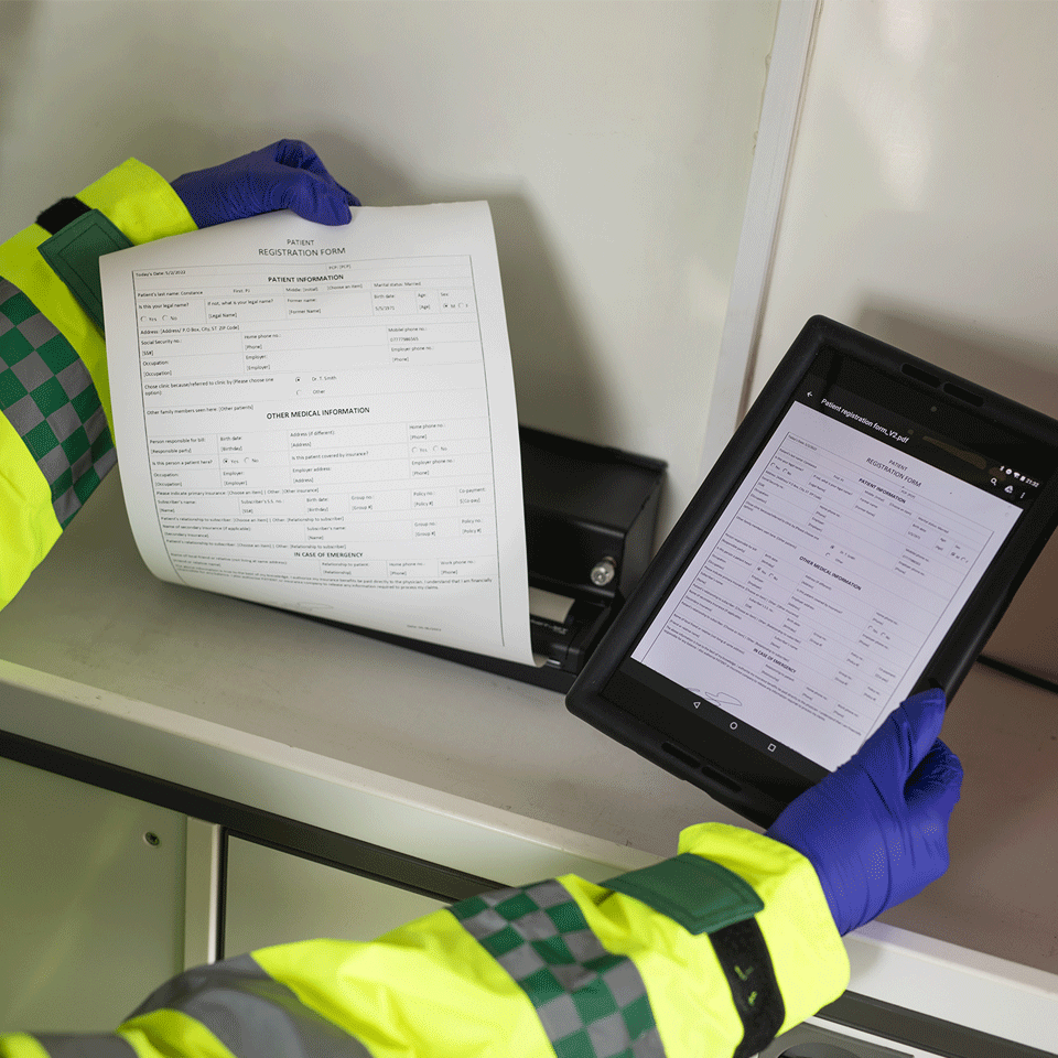 Brother PJ-883, Imprimantă termică mobilă A4 Wireless Bluetooth [4]