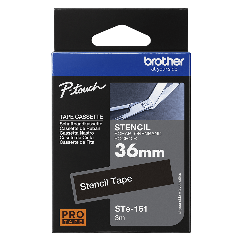 Brother STe-161 Bandă Șablon Originală 36mm - Etichetare Precise și Durabilă [3]