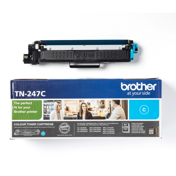 Brother TN-247C, Cartuș Original Toner Cyan [2]