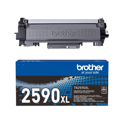 Brother TN-2590XL, Cartuș Original Toner Negru [3]