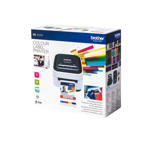 Brother VC-500W, Imprimantă de etichete color [4]
