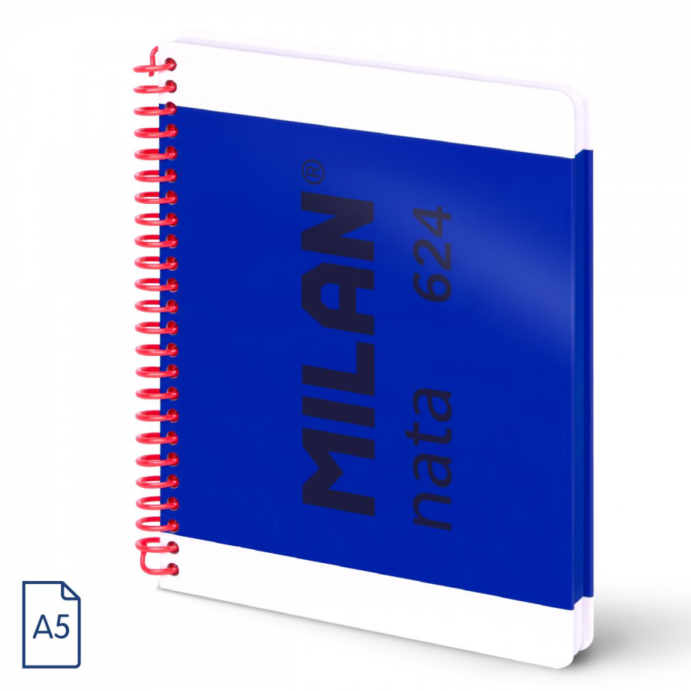 Caiet A4, 60 file, dictando, copertă PP 230 Albastru Working Up [1]
