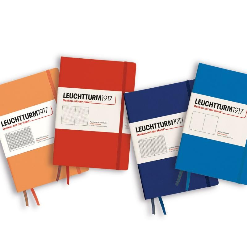 Caiet A5 DR Cop. Flexibila Piersica Leuchtturm [7]