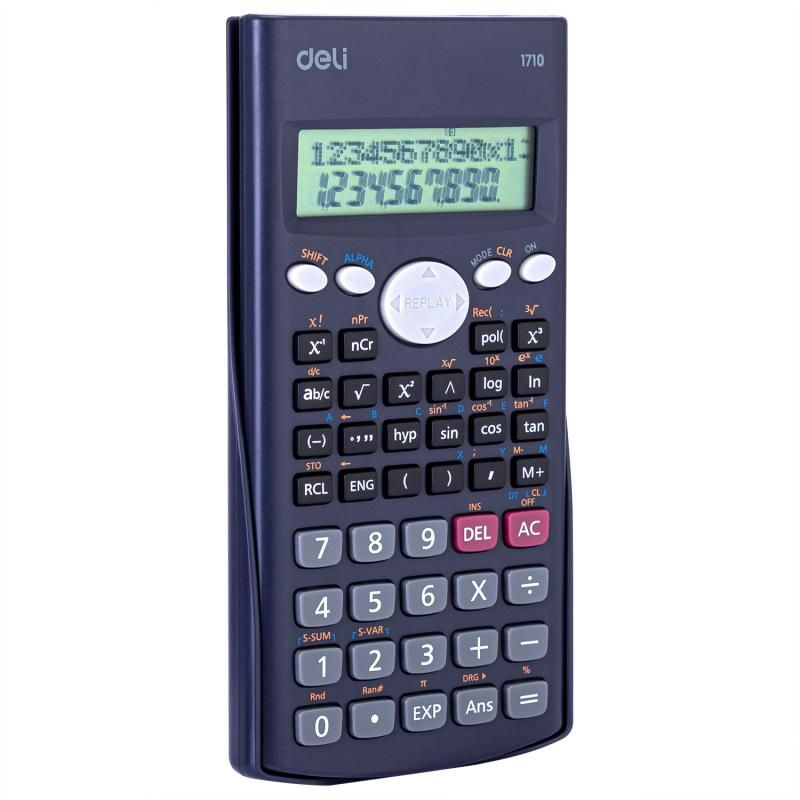 Calculator Stiintific 12Dig 240F Deli [2]