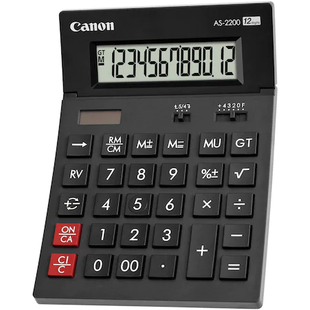 Calculator de birou Canon AS-2200, 12 digit [1]