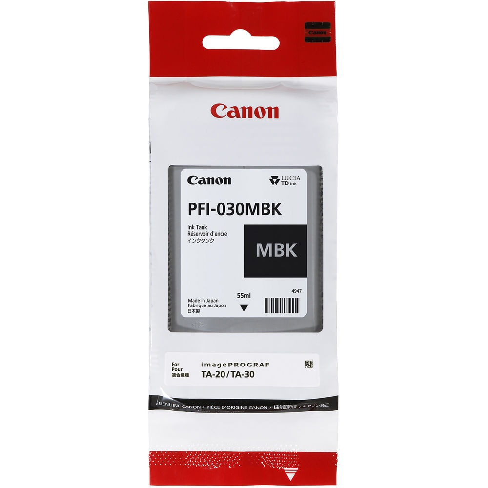 Canon PFI-030MBK — Cartus cerneala Matte Black 55ml [2]