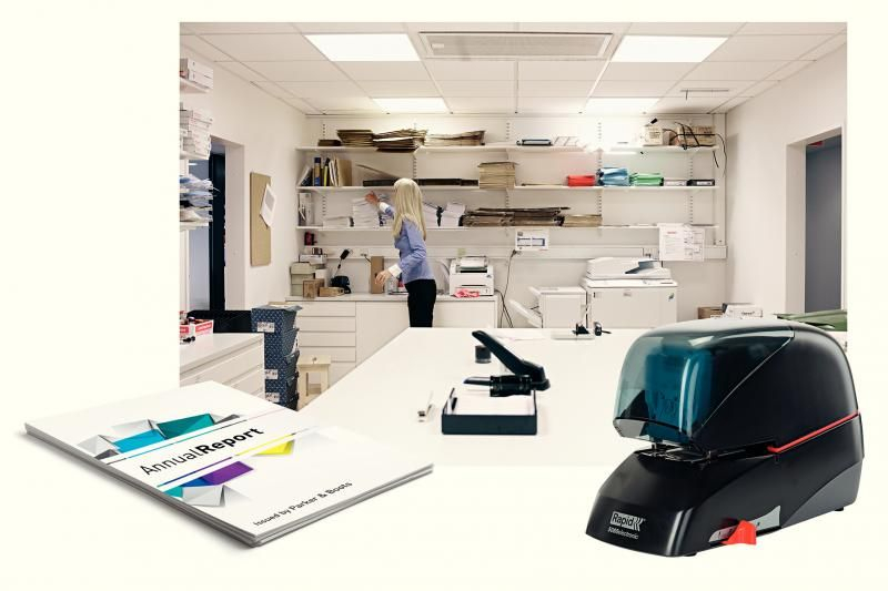 Capsator Electric 80 Coli Supreme 5080E Negru Rapid [3]
