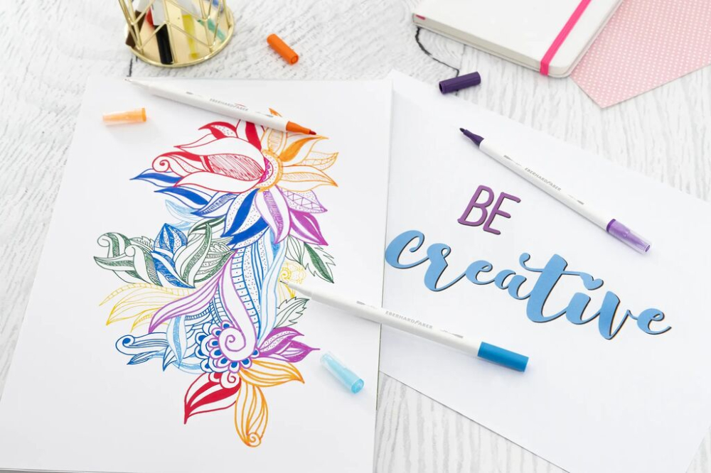 CARIOCI 10 CULORI 2 CAPETE (CARIOCA+LINER) EBERHARD FABER [4]