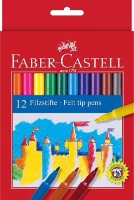 Carioci 12 Culori Faber-Castell [1]