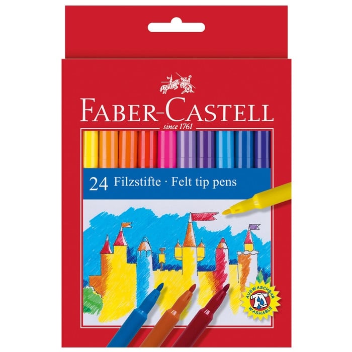 Carioci 24 Culori Faber-Castell [1]