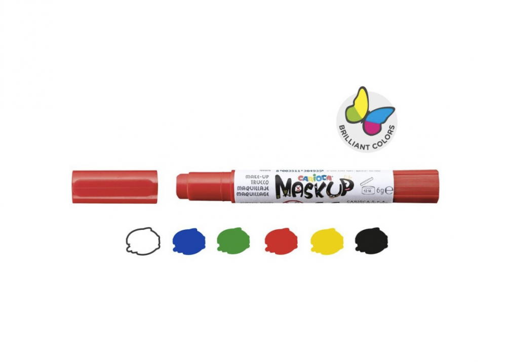 Carioci pictura pe fata Mask-Up Party 6/set Carioca [2]