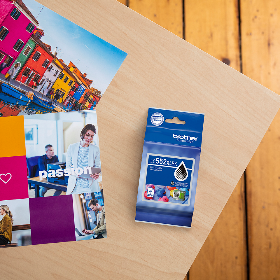 Cartuș de cerneală Brother LC552XLBK original – Black [4]